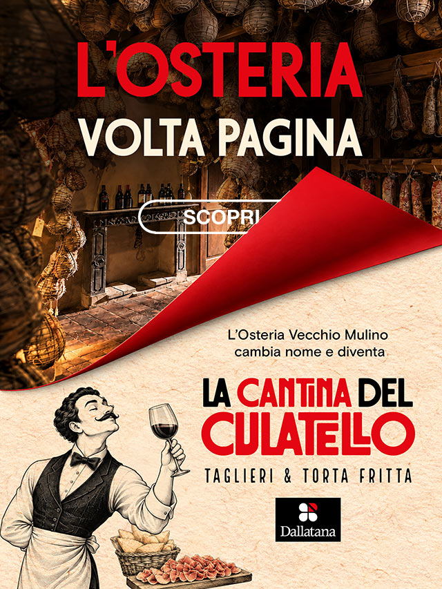 L’Osteria Vecchio Mulino volta pagina e diventa La Cantina del Culatello – Scopri
